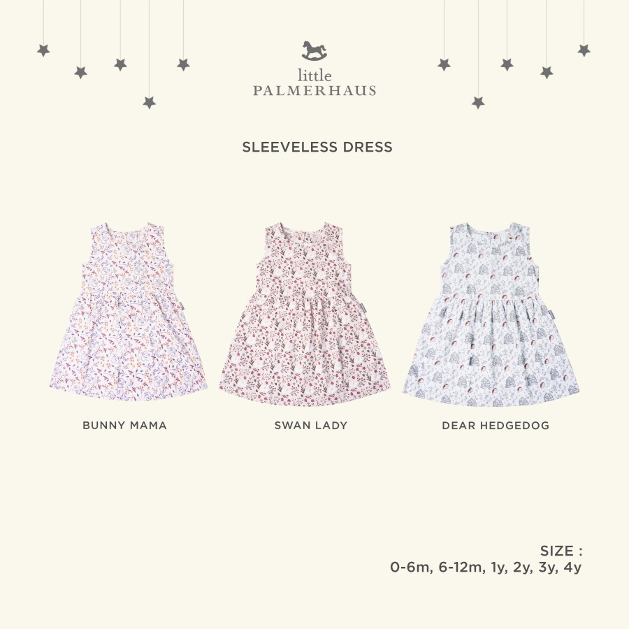 PNB188 DRESS ANAK PEREMPUAN LITTLE PALMERHAUS SLEEVELESS DRESS