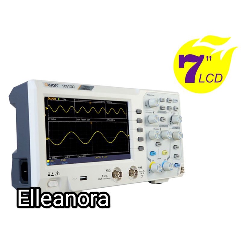 OWON SDS1022 20MHz Super Economical Type Digital Oscilloscope