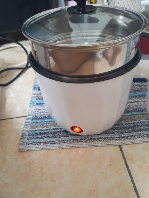 Panci Elektrik Keramik 1.8 Liter | Panci Listrik | Panci Serbaguna | Panci Kukus