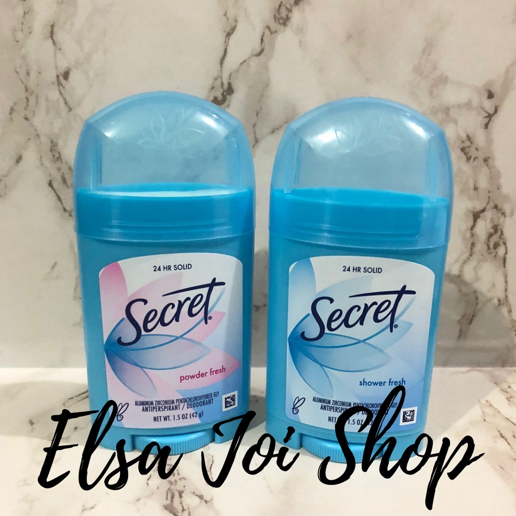 Secret 24HR Fresh Solid Deodorant - 42 Gr