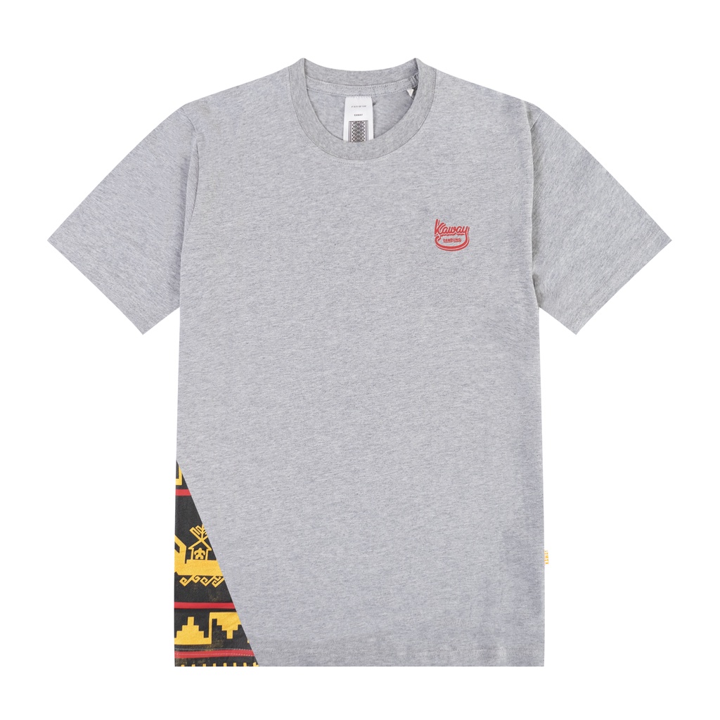 Kaway T-shirt SIDE TAPS MISTY