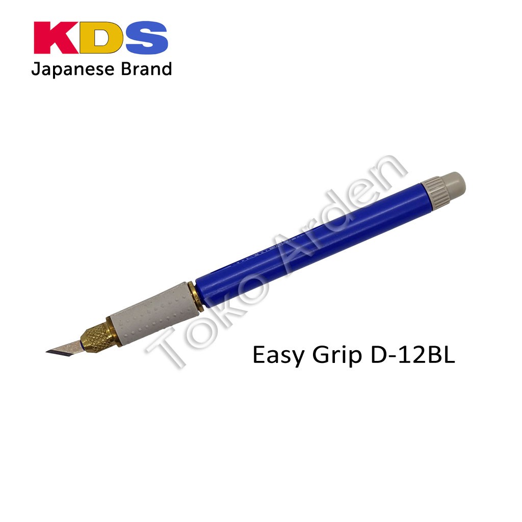 

Pisau Cutter KDS Easy Grip D-12BL / KDS CUTTER