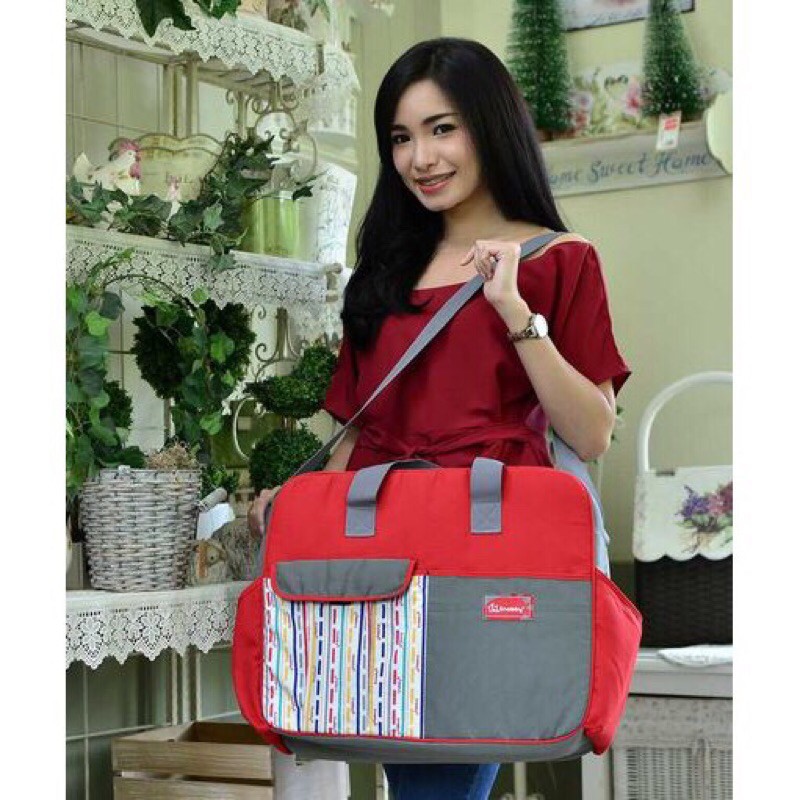 Tas Bayi Besar Snobby TPT1671/TAS BAYI BESAR JUMBO LINE SERIES MULTIFUNGSI BAHAN KUAT (HARGA MURAH)