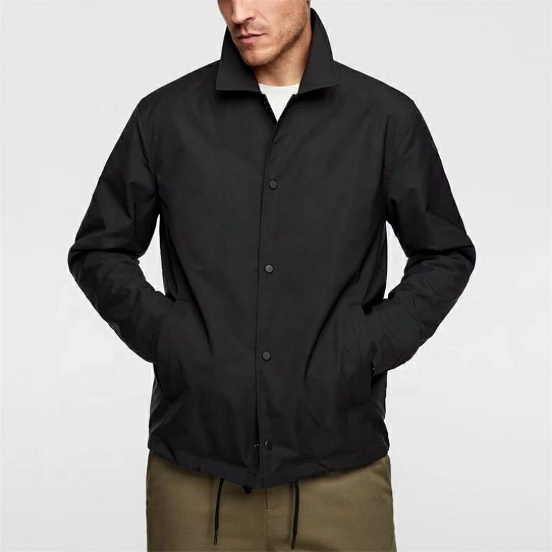 Jaket Coach Polos Keren pria Distro | Coach Jacket Polos Terbaru Pria