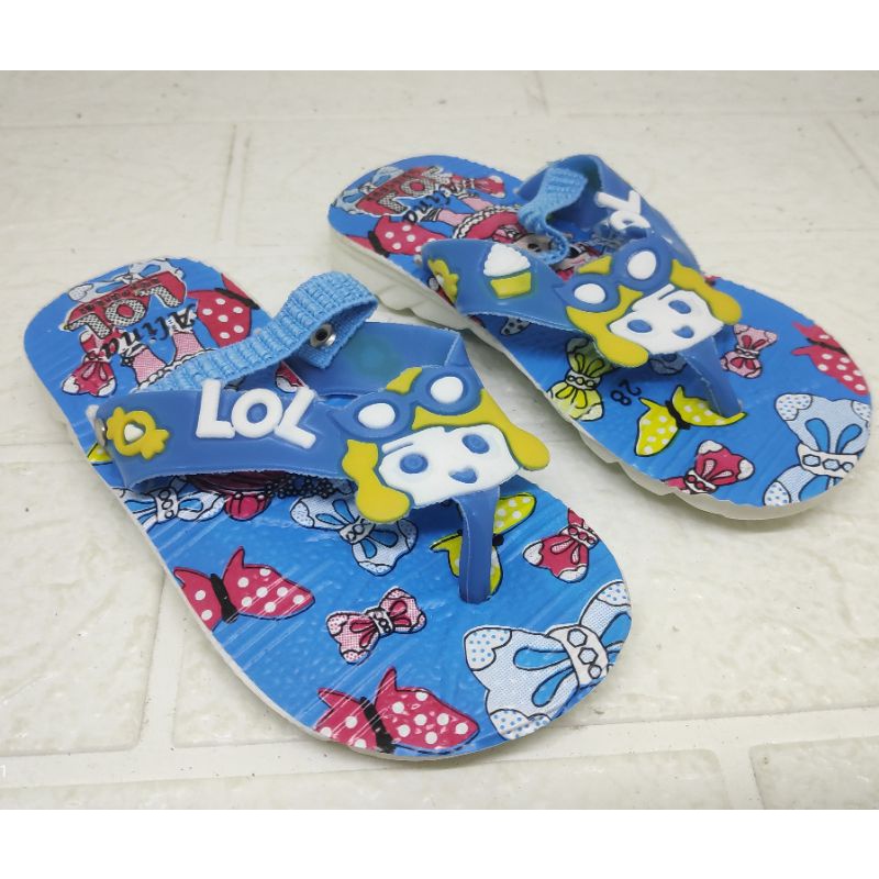 SANDAL ANAK NYIT-NYIT buat anak kesayangan kita size 24-29 harga murah meriah