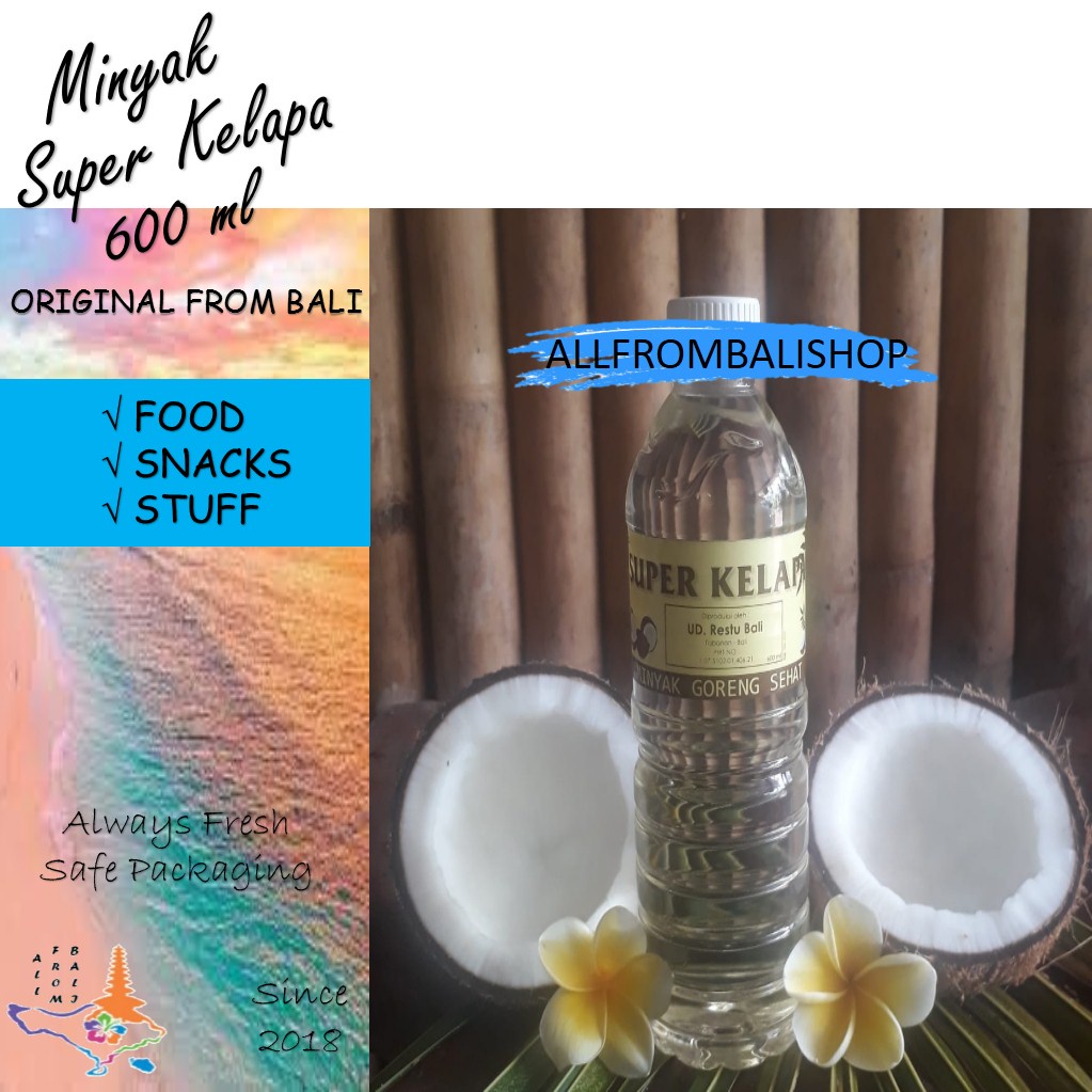 

Minyak Super Kelapa Bali-600 Ml