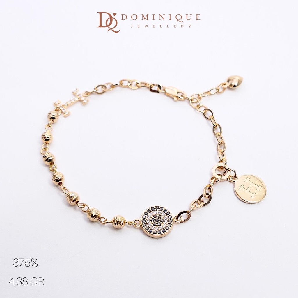 

Dominique Jewellery - Gelang Rantai Kadar 375 DQ 010