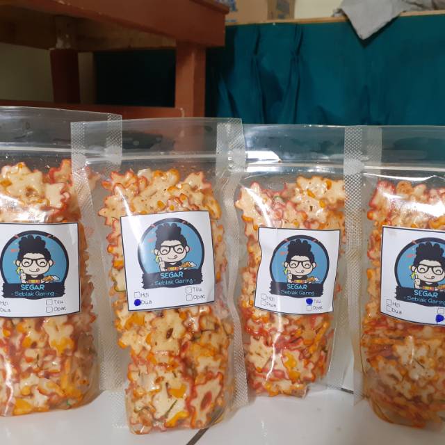 

Snack zaman now/Seblak kering pedas