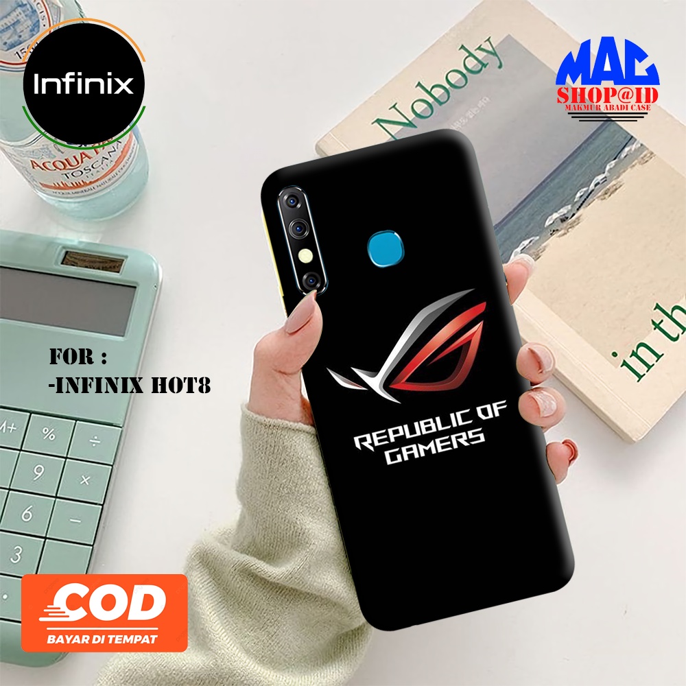 Hard Case 3D FullPrint  [IN06] Infinix Hot 8 Terbaru Casing Handphone-Pelindung Handphone Casing Murah