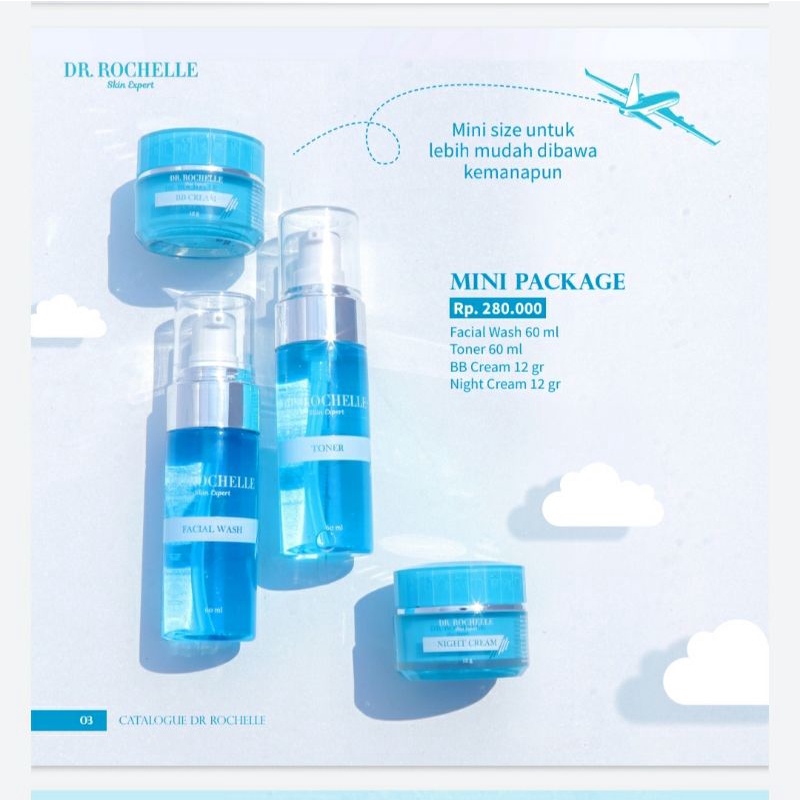 Dr Rochelle paket mini skincare