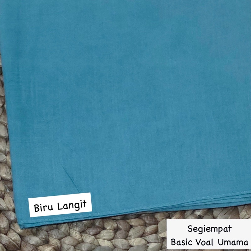 Hijab Basic Voal Umama Part 2-PREMIUM-Biru Langit