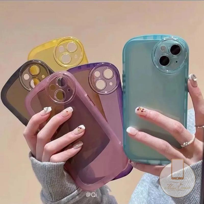 Case Pelindung Lensa Bentuk Oval Warna Macaron Untuk Samsung A12 A32 A13 A03 A53 A50s A52 A11 A20s A03s A50s A51 A31 A22 M22 M11 M12 F22