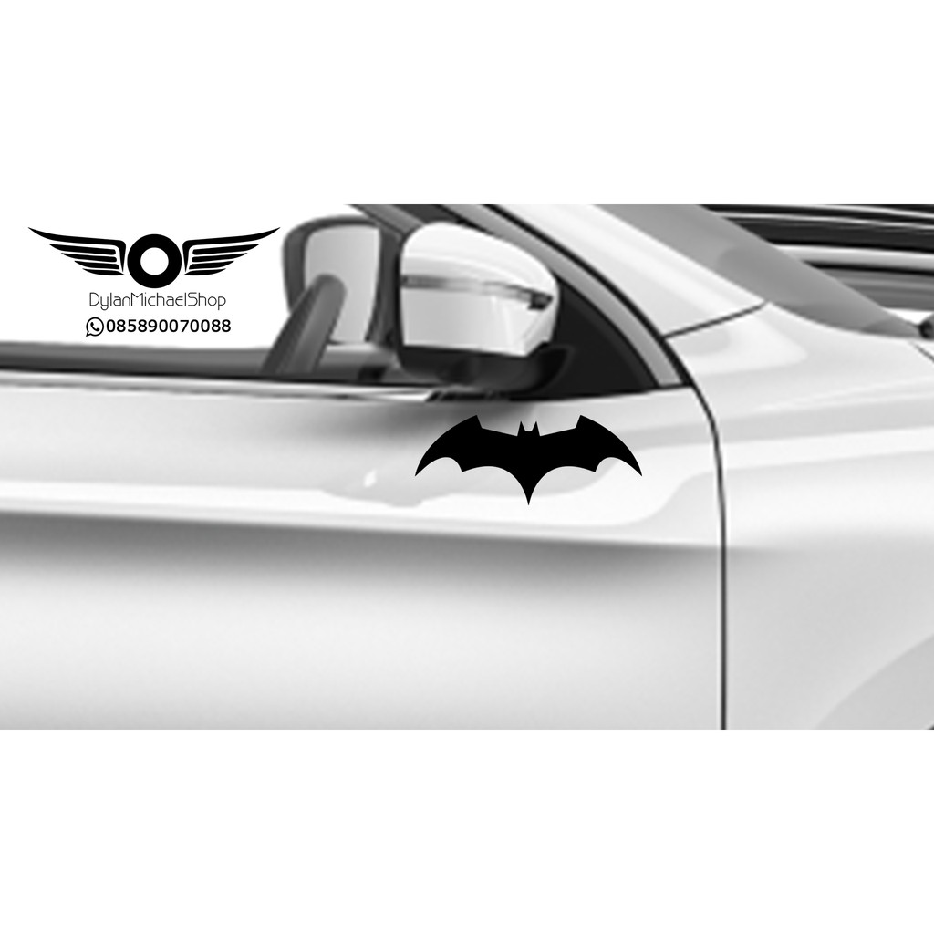 Stiker Pintu Mobil DC Super Hero Batman Car side Door Sticker Decal 2