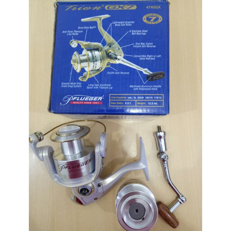 REEL PFLUEGER TRION GX7 4740
