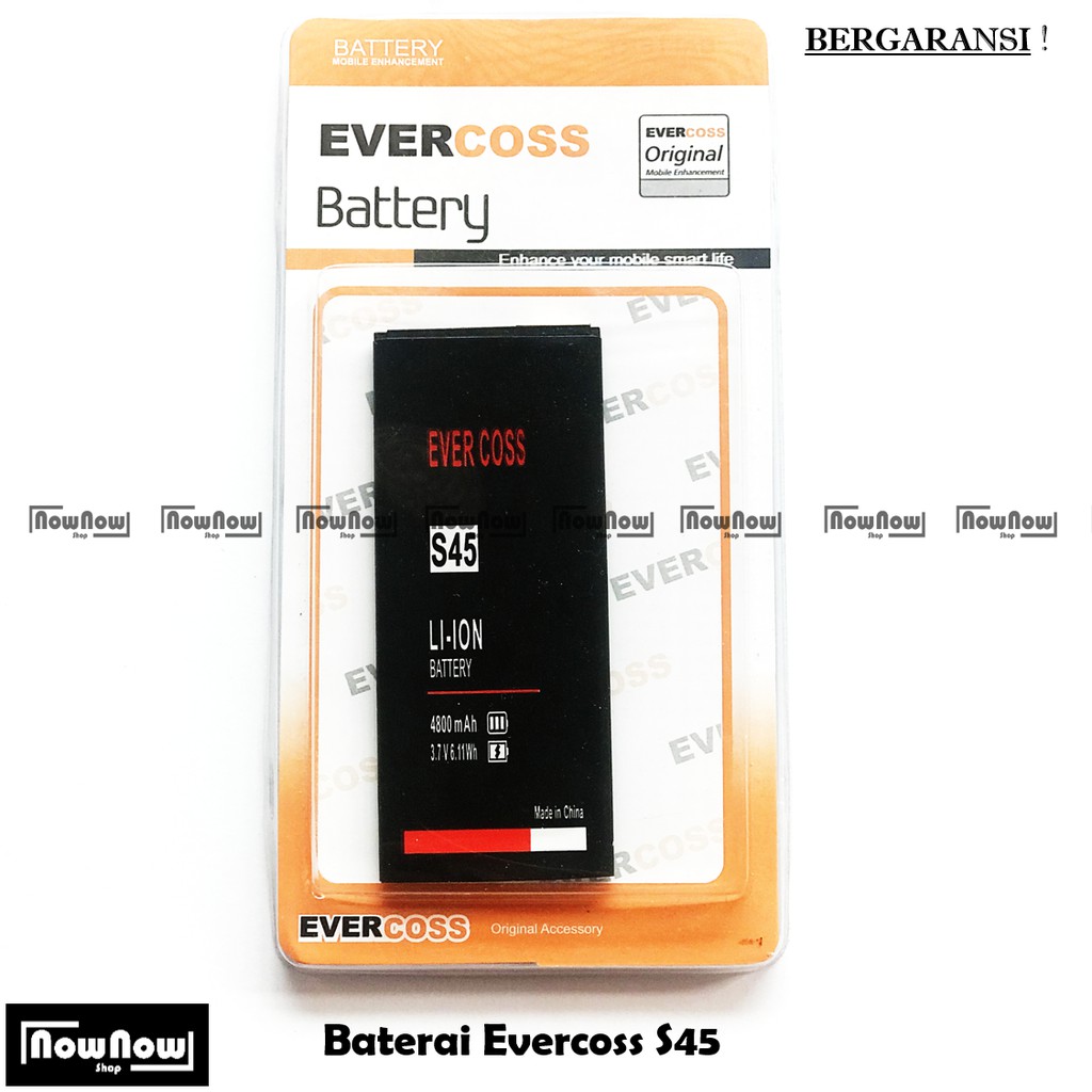 Baterai Evercoss S45 Face Unlock 4G LTE Original Double