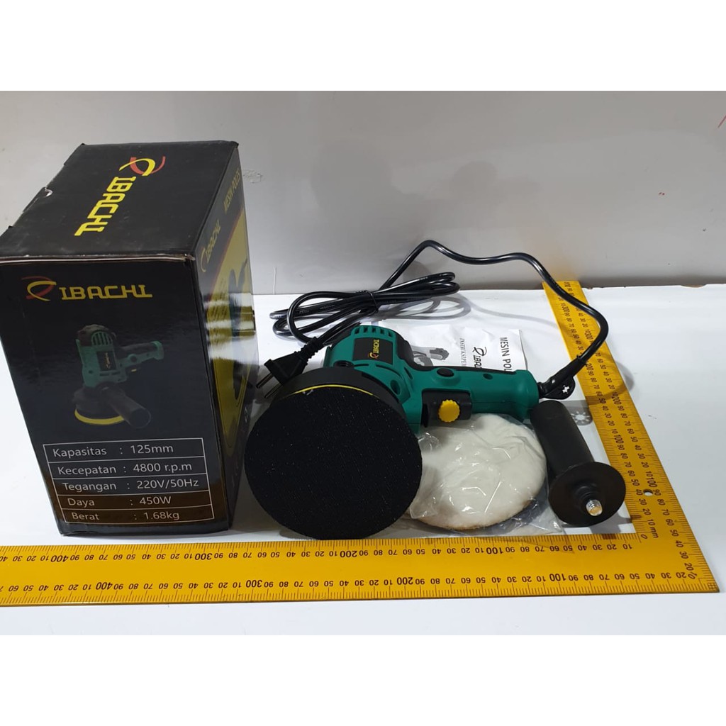 JLD Mesin Poles Mobil Car Polisher 5 Inch Variable Speed