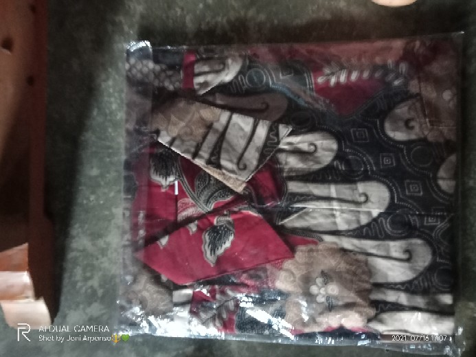 Baju Batik Pria Slimfit Big Size M L Xl Xxl Atasan Kemeja Batik Lengan Panjang Original