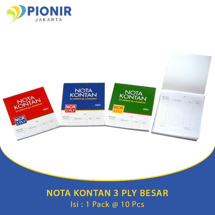 

NOTA KONTAN 3 PLY BESAR (1 PACK = 10 PCS)