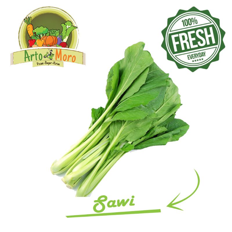 

SAWI (Sayur Artomoro) Per 1 Ikat