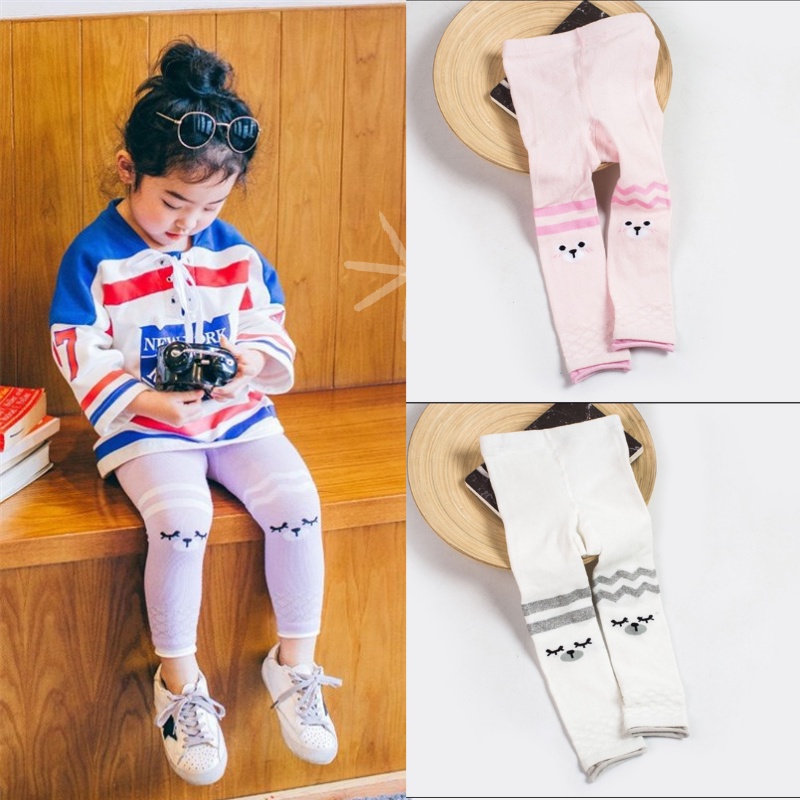 [ Buy 1 Get 1 ] Legging Jin Ae Anak 1-5 Tahun / Premium Leging Anak Gaya Korea Perempuan Kualitas Impor Lejing Laging Knit Celana Panjang Anak Perempuan ZR Vedia