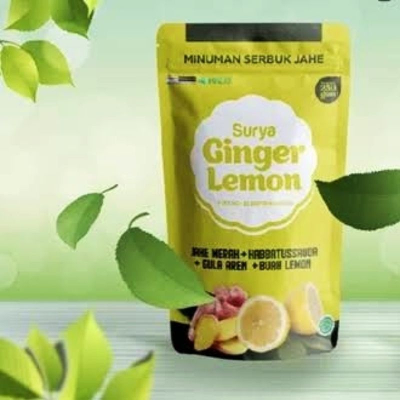 SURYA GINGER LEMON HNI HPAI Halal