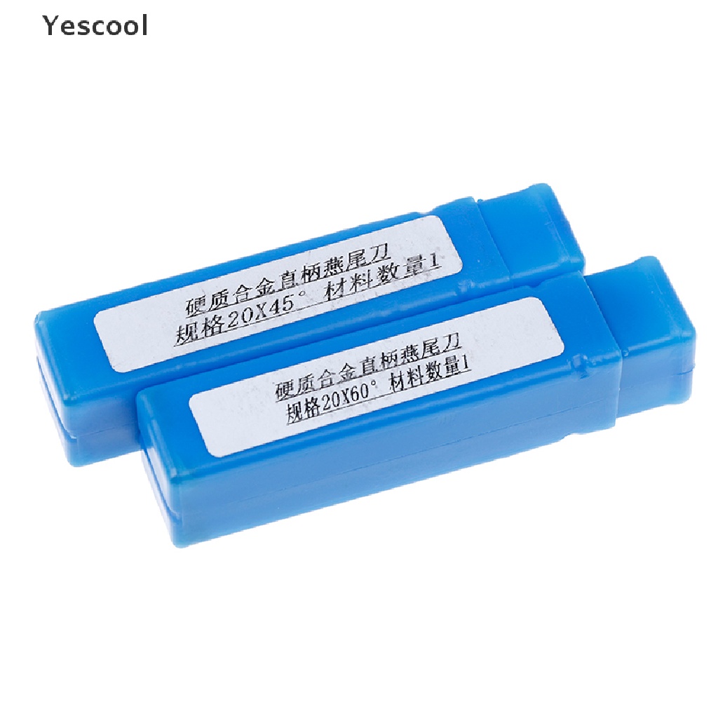 Yescool 20mm 3/4&quot; X 60° / 45° degree HSS dovetail cutter milling high speed steel tool .