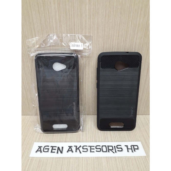 (COD) CasinG Andromax B 4G LTE Smartfren 4.5 inchi Carbon Galen0 ORI Case PelindunG HP GHB