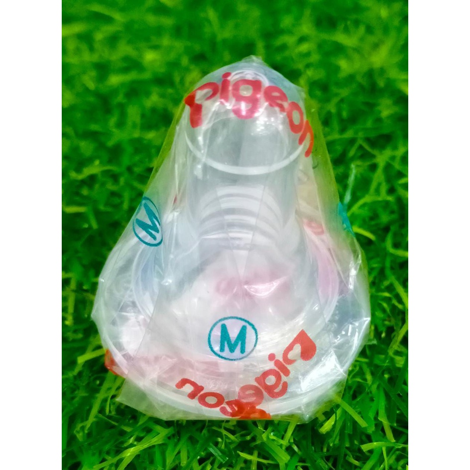 Pigeon Dot Bayi Silicone Nipple Eco Size S / M / L- Ecer/Satuan