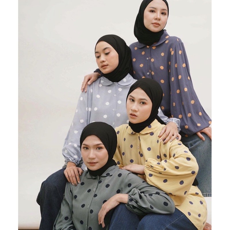 Lilo Blouse - Vanilla Hijab