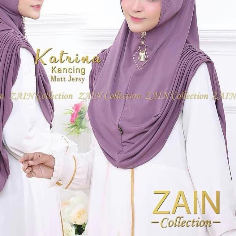 ❂ KATRINA BERGO JERSY HIJAB CANTIK / JILBAB INSTAN / JILBAB GROSIR / JILBAB MOTIF / KHIMAR JUMBO ۝