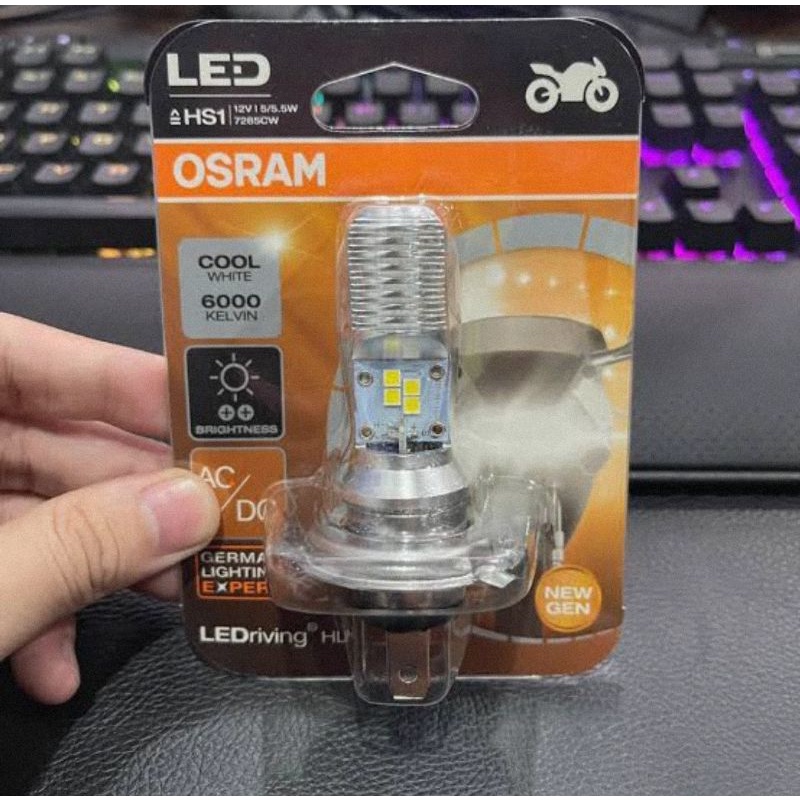 led motor osram lampu utama motor H4 ac/dc