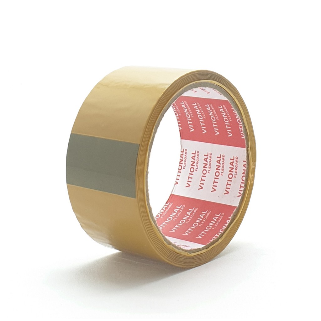 Vitional Htm Lakban COKLAT TAN Opp 2&quot; 45mm 40 Yards / Solasi / Isolasi