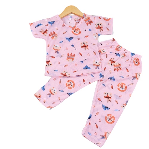 ZASKIYA - SETELAN ANAK UNISEX INDIAN / SET BAJU PENDEK &amp; PANJANG / KAOS ANAK UMUR