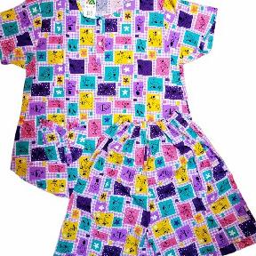 Satuan Baju Tidur Merlin Katun Hotpants Dewasa