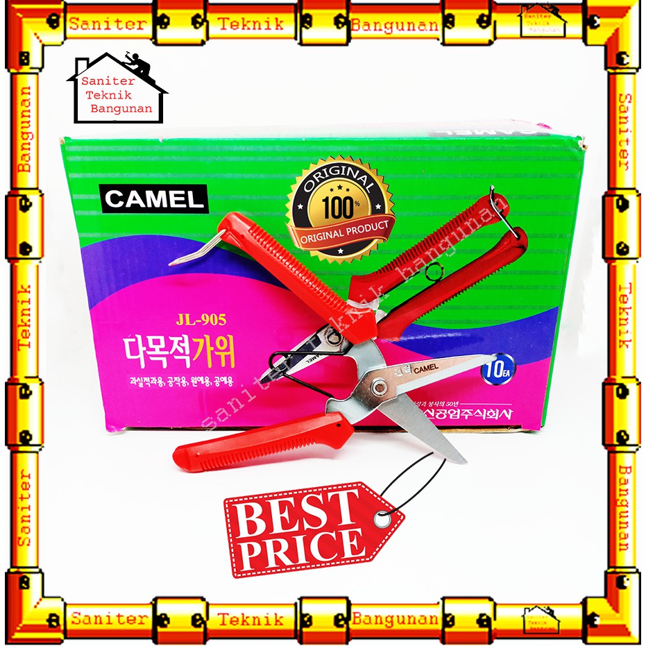 GUNTING KOREA CAMEL-GUNTING DAHAN-GUNTING SENG SERBAGUNA JL-905