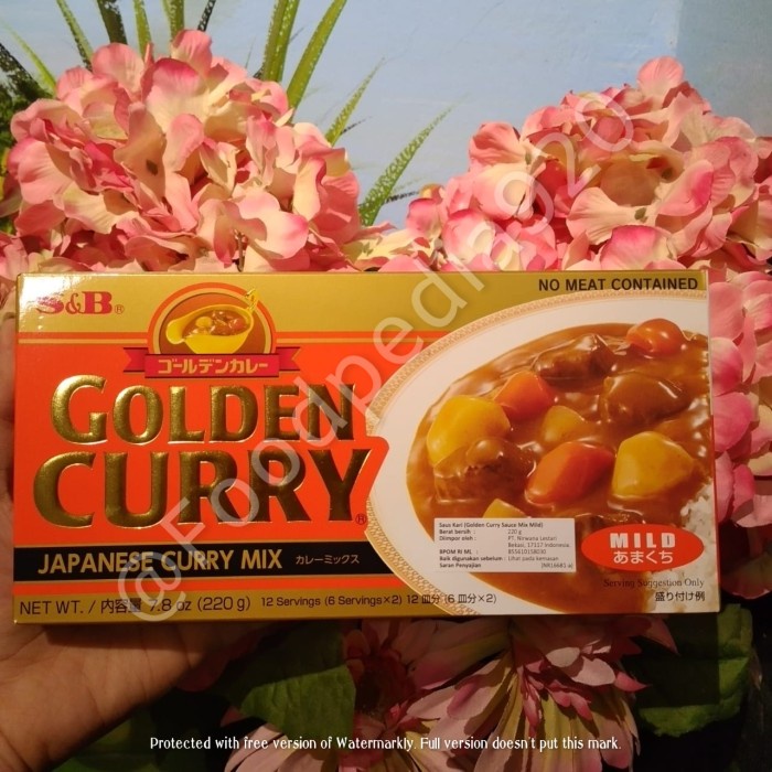 Bumbu Kari Jepang / Golden Curry / Bumbu Golden Curry Jepang - Mild