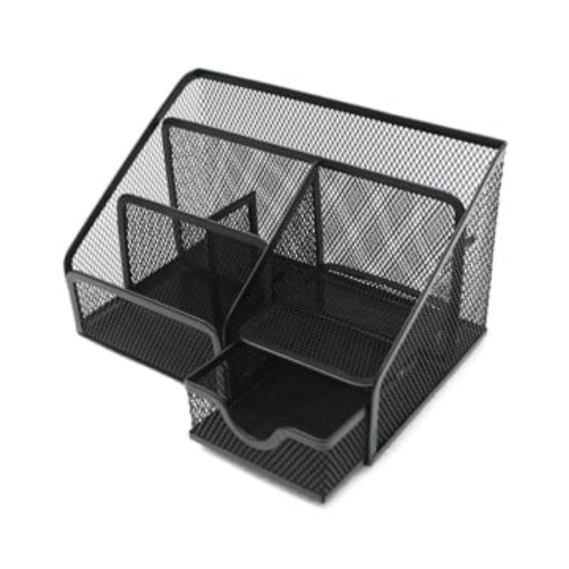 Organizer Meja kerja Tempat Alat tulis Hitam
