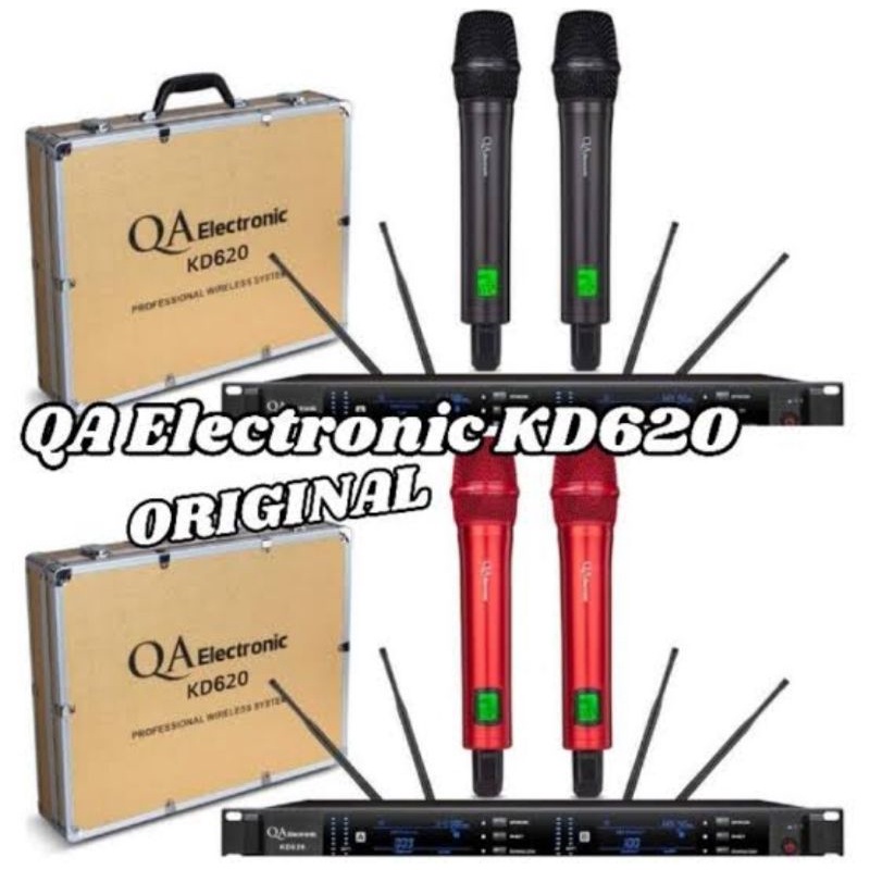 MIC QA ELECTRONIC KD 620 ORIGINAL MICROPHONE QA ELECTRONIC KD620 ORI