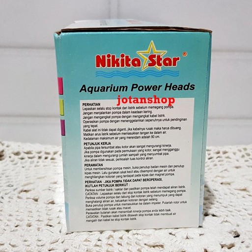 NIKITA STAR NS 1800 NS1800 Power Head Mesin Pompa Aquarium Aquascape powerheads