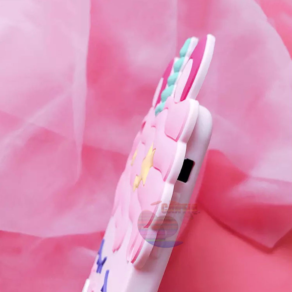 Silikon 3D Unicorn Infinix Smart 2 X5515 Cute Case Silikon Karakter 4D Infinix X5515 Soft Case Lucu