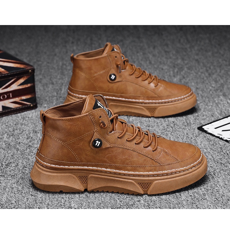 Sepatu Pria Sneakers Import - Sneaker MARTIN LUTHER Boot RZ-01 Cassual Shoes - Sepatu Boots Kasual Santai