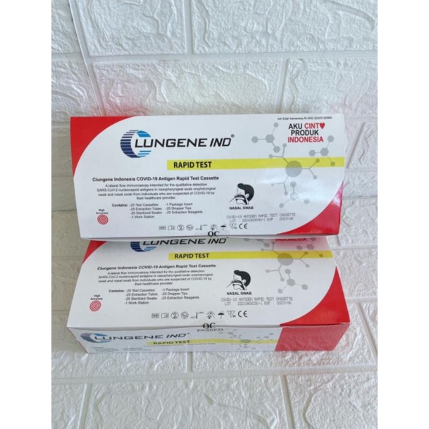 Cek anti gen box merah isi 25 nasal antigen swab