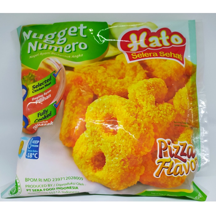 

Hato Nugget Ayam Numero Pizza Flavor