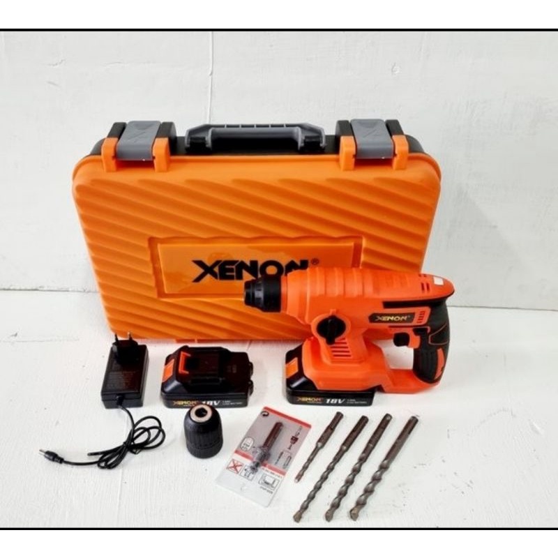 xenon CHD1845 mesin bor cordless hammer drill CHD 1845 18v