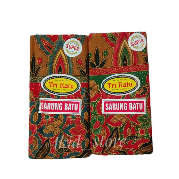 KAIN SARUNG BATIK / SARUNG BATIK WANITA / KAIN BATU / JARIK BATIK