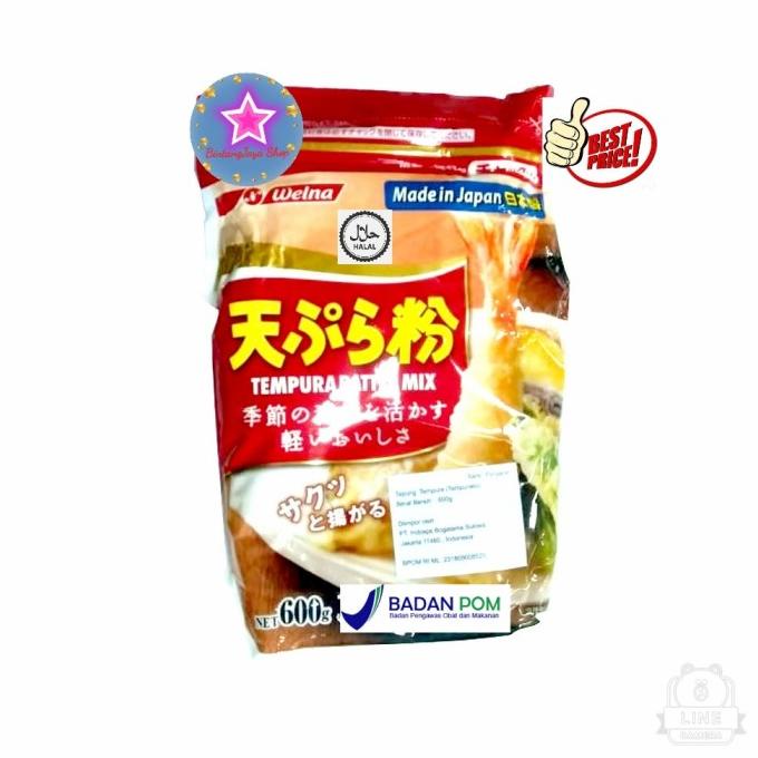 

vikriyansatyaveta5694 Tepung Tempura 600gr Jepang Import / Nisshin Seifun Tempurako Original TERLARIS TERPERCAYA ORIGINAL