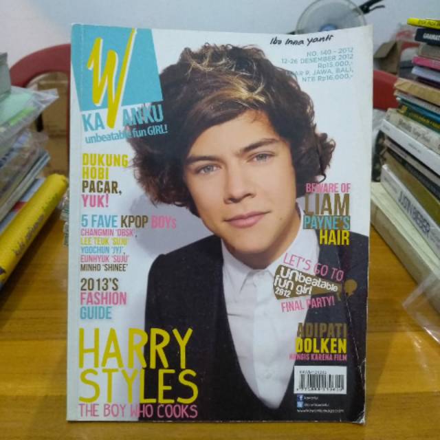 Majalah Kawanku Harry Styles No. 140-2012 12-26 Des 2012
