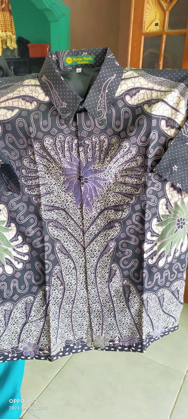 Wisanggeni Kemeja Batik Pria Lengan Pendek Full Furing By Dewo