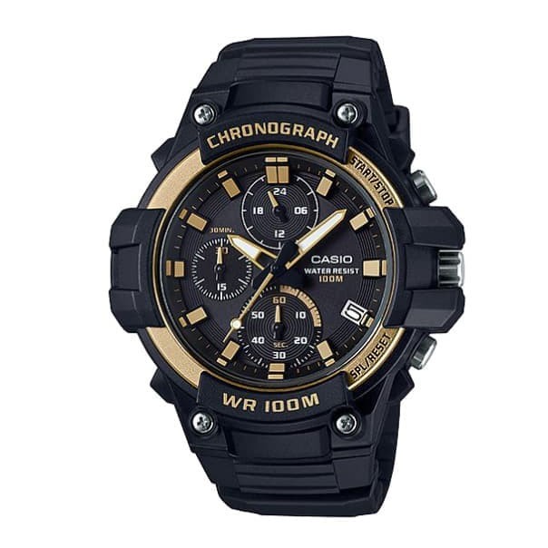 Casio MCW-110H-9AVDF Jam Tangan Pria Chronograph Original