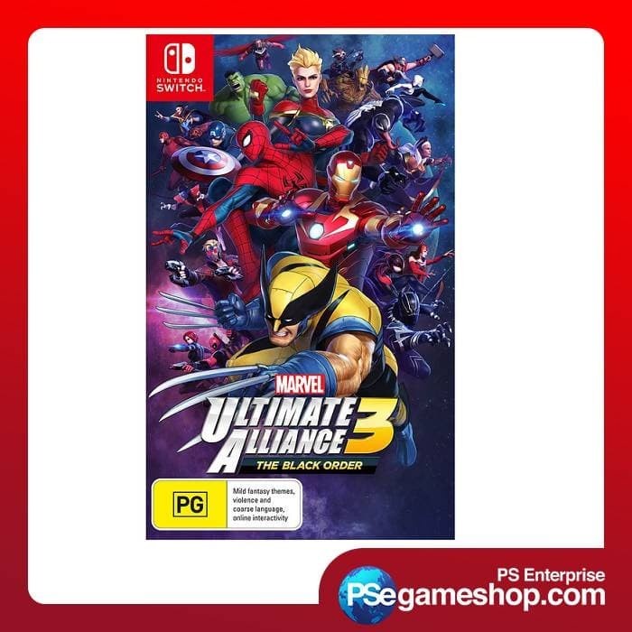 PsEnterprise-Switch Marvel Ultimate Alliance 3: The Black Orde (Asia)